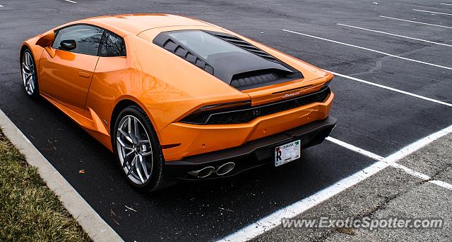 Lamborghini Huracan spotted in Indianapolis, Indiana