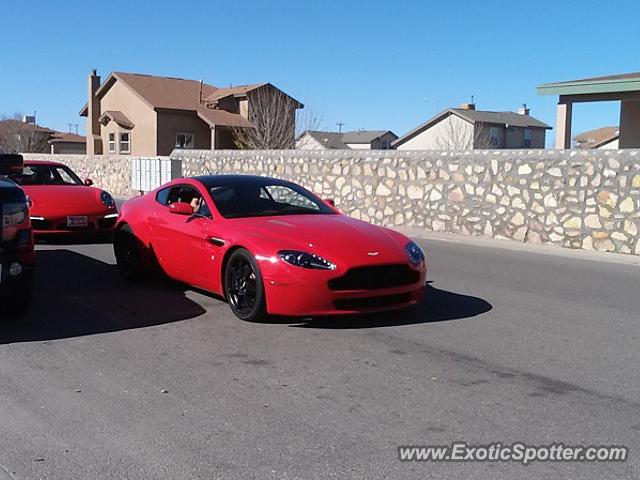 Aston Martin Vantage spotted in El Paso, Texas