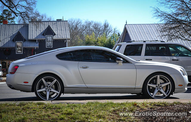 Bentley Continental spotted in Charlotte, North Carolina