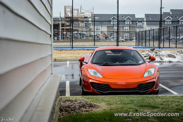 Mclaren MP4-12C spotted in State College, Pennsylvania