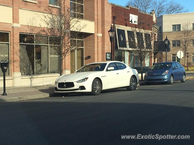 Maserati Ghibli spotted in Westwood, New Jersey