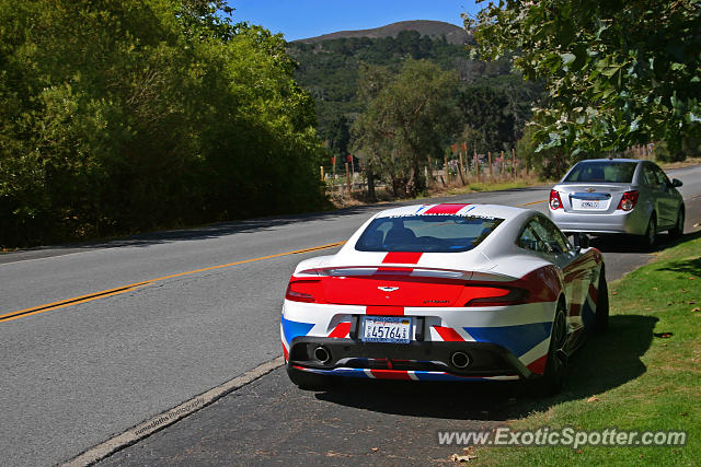 Aston Martin Vanquish spotted in Carmel, California