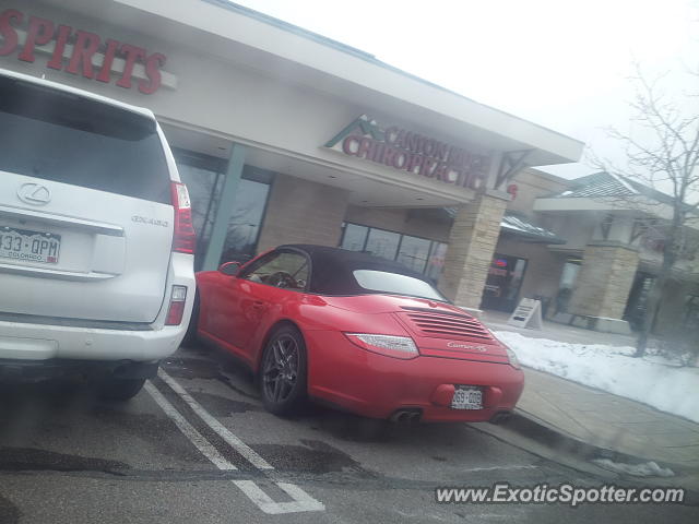 Porsche 911 spotted in Castle Pines, Colorado