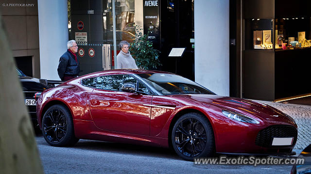 Aston Martin Zagato spotted in Lisbon, Portugal