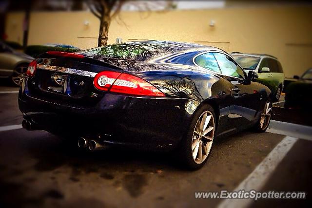 Jaguar XKR spotted in Vienna, Virginia