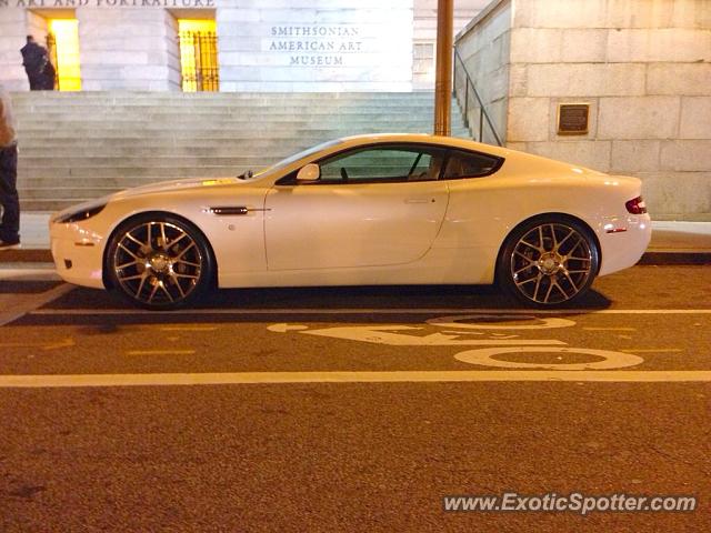 Aston Martin DB9 spotted in Washington D.C., Washington