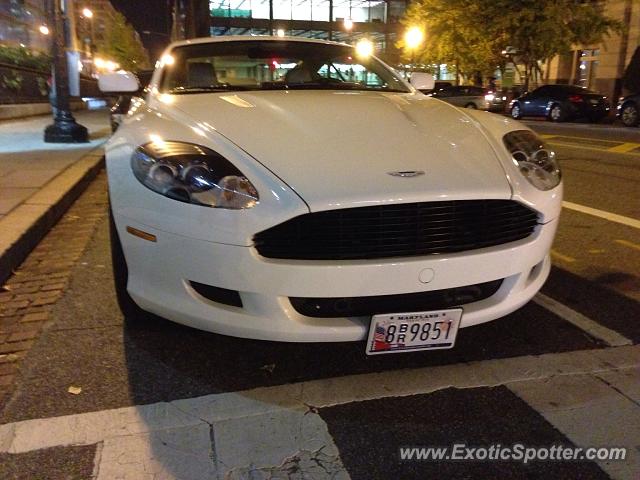 Aston Martin DB9 spotted in Washington D.C., Washington