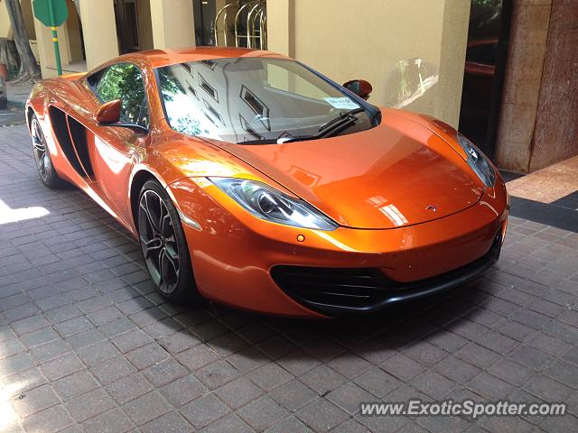 Mclaren MP4-12C spotted in SUN CITY, South Africa