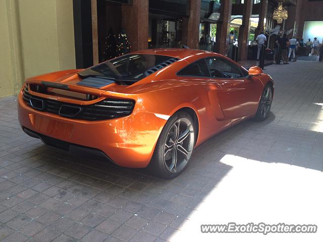 Mclaren MP4-12C spotted in SUN CITY, South Africa