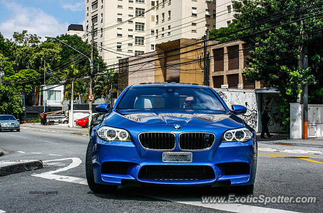 BMW M5 spotted in São Paulo, Brazil