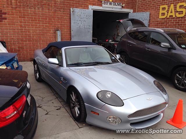 Aston Martin DB7 spotted in Los Angeles, California
