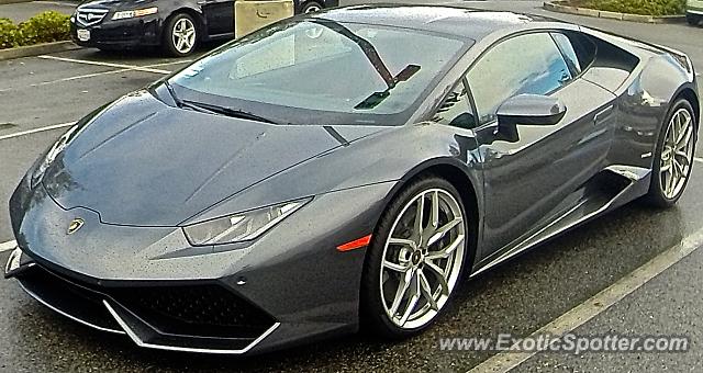 Lamborghini Huracan spotted in Menlo Park, California