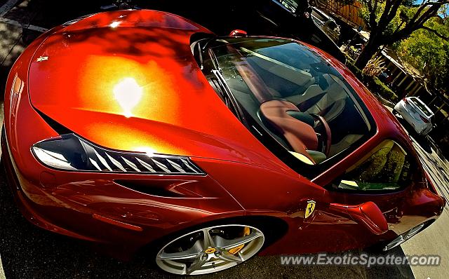 Ferrari 458 Italia spotted in Menlo Park, California