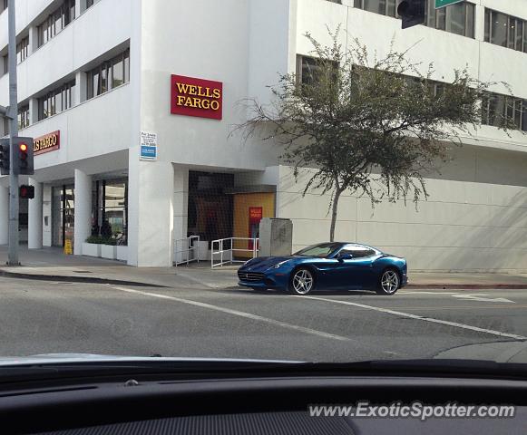 Ferrari California spotted in Beverly Hills, California