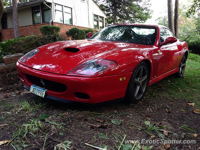 Ferrari 575M spotted in Bethesda, Maryland