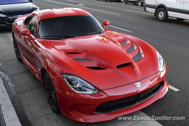 Dodge Viper spotted in Beverly Hills, California