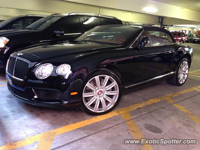 Bentley Continental spotted in Bethesda, Maryland