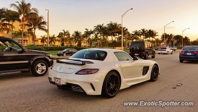 Mercedes SLS AMG spotted in Miami, Florida