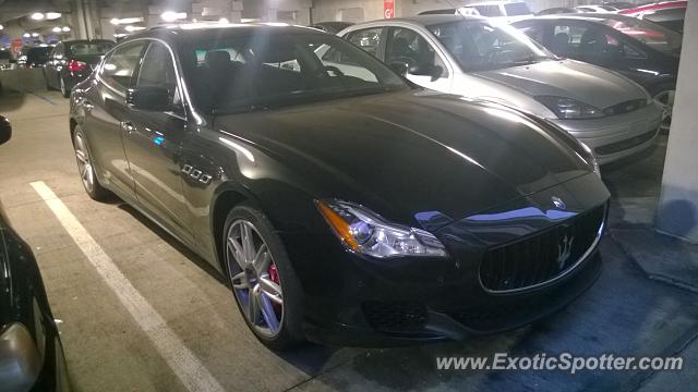 Maserati Quattroporte spotted in Short Hils, New Jersey