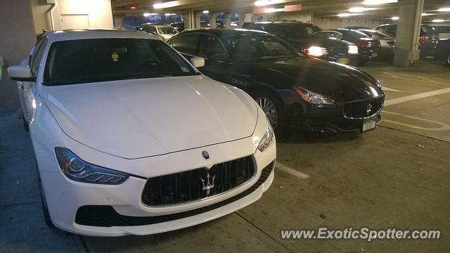 Maserati Ghibli spotted in Short Hills, New Jersey