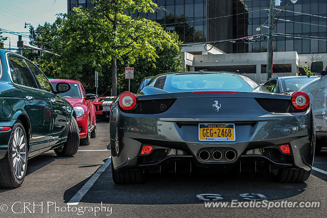 Ferrari 458 Italia spotted in Greenwich, Connecticut