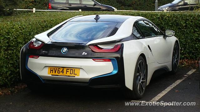 BMW I8 spotted in Burnham, United Kingdom