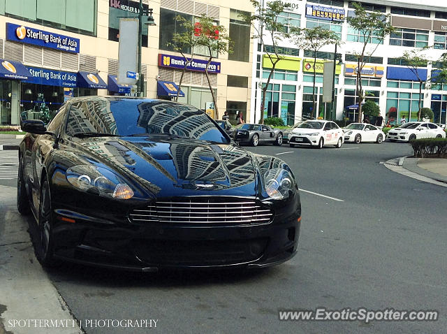 Aston Martin DBS spotted in Taguig, Philippines