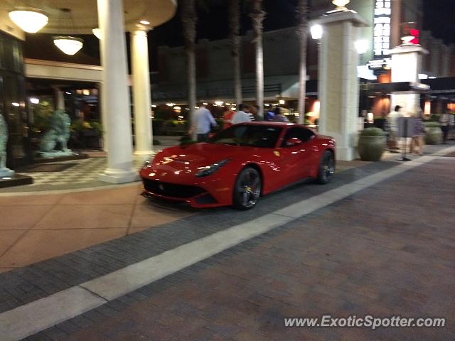 Ferrari F12 spotted in Jacksonville, Florida