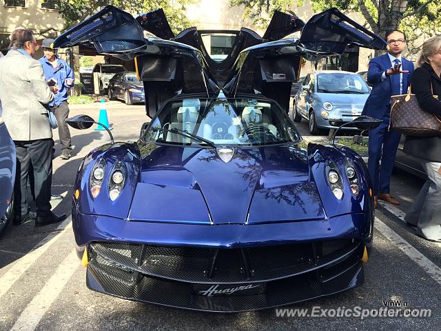 Pagani Huayra spotted in Dallas, Texas