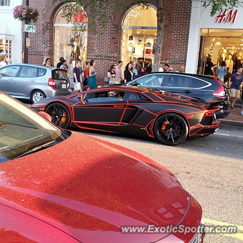 Lamborghini Aventador spotted in Washington DC, Virginia