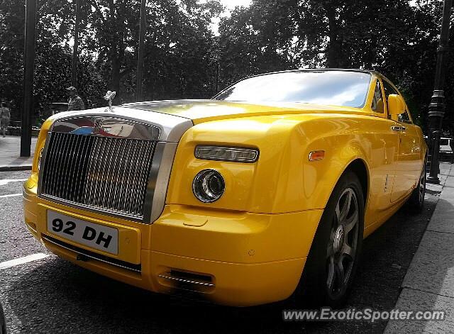 Rolls Royce Phantom spotted in London, United Kingdom