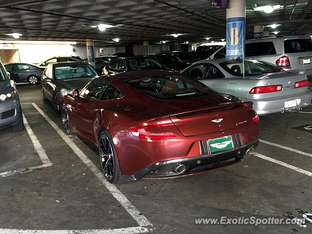 Aston Martin Vanquish spotted in San Mateo, California