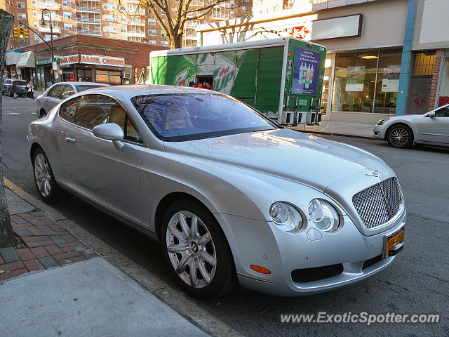 Bentley Continental spotted in Bronx, New York