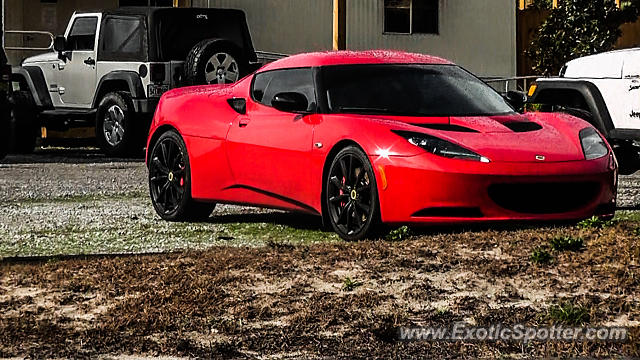 Lotus Evora spotted in Destin, Florida