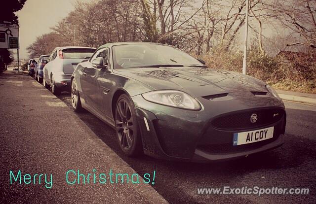 Jaguar XKR-S spotted in St Austell, United Kingdom