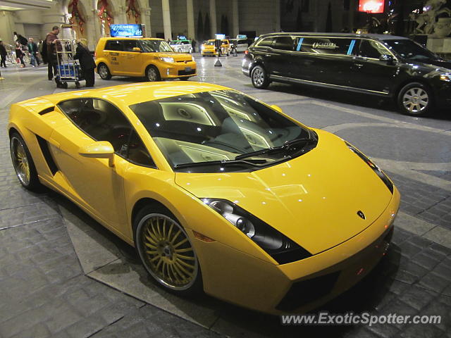 Lamborghini Gallardo spotted in Las Vegas, Nevada