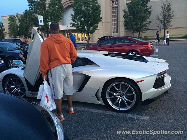 Lamborghini Aventador spotted in Bowie, Maryland