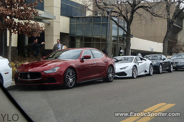 Maserati Ghibli spotted in Cherry Creek, Colorado