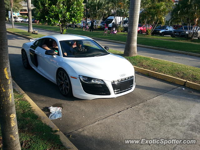 Audi R8 spotted in Amador, Panama