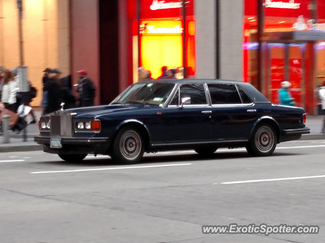 Rolls Royce Silver Spur spotted in Manhattan, New York
