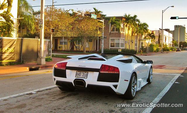Lamborghini Murcielago spotted in Miami, Florida