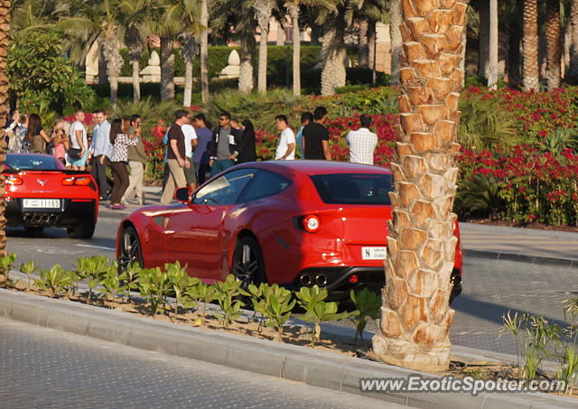 Ferrari FF spotted in Dubai, United Arab Emirates