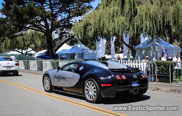 Bugatti Veyron spotted in Carmel Valley, California