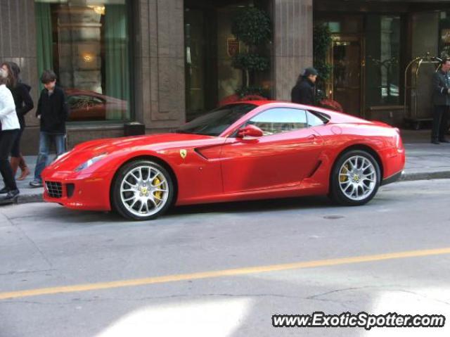 Ferrari 599GTB spotted in Montréal, Canada