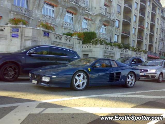 Ferrari Testarossa spotted in Geneva, Switzerland