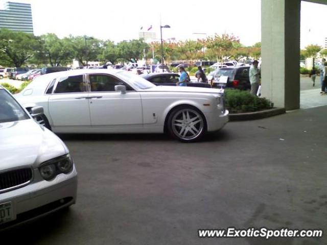 Rolls Royce Phantom spotted in Houston, Texas