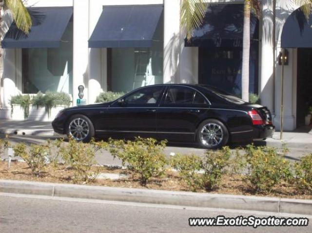 Mercedes Maybach spotted in Beverly Hills, California