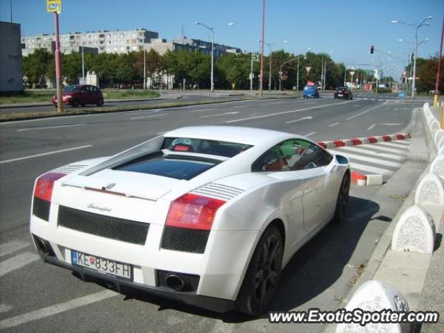 Lamborghini Gallardo spotted in Kosice, Slovakia