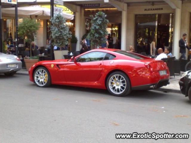 Ferrari 599GTB spotted in Milano marittima, Italy