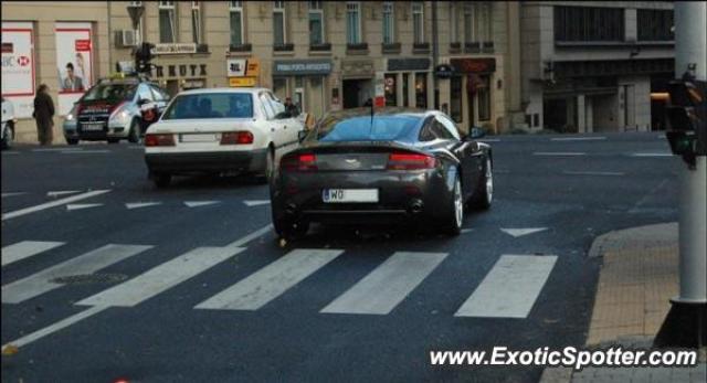 Aston Martin Vantage spotted in Warsaw, Poland
